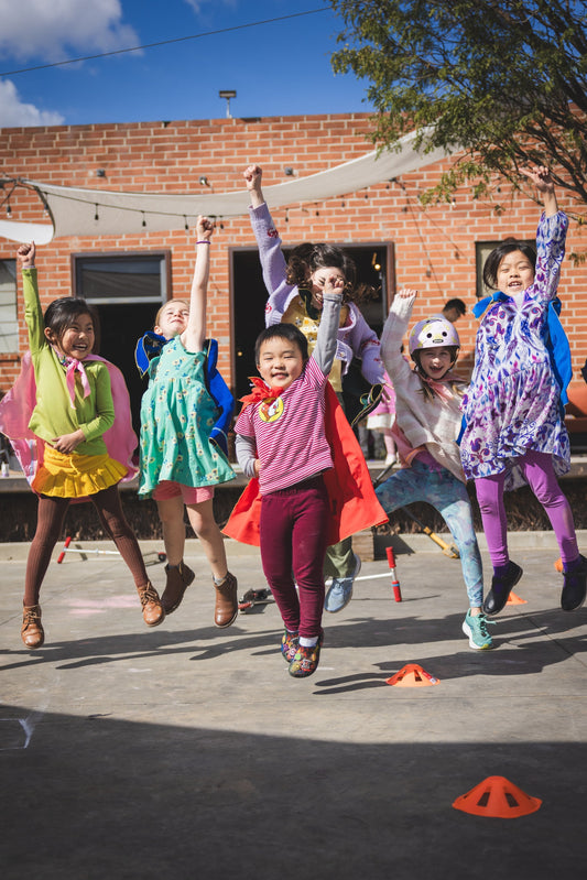 Birthday Bash Superheroes: Crafting Capes from Dead stock Fabrics