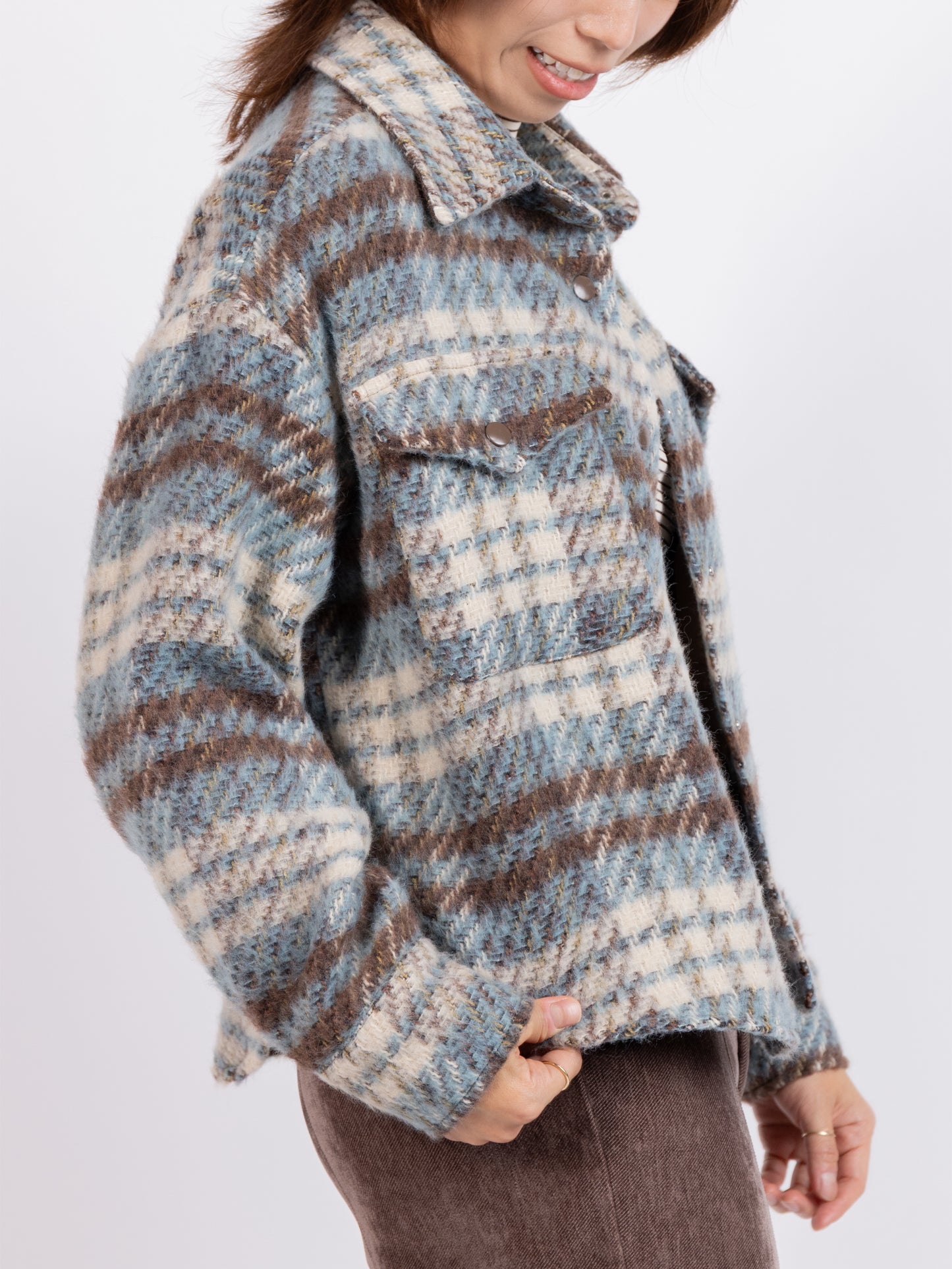 Eloise Plaid Shacket