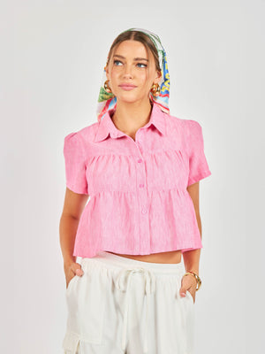 By The Sea Tiered Shirt