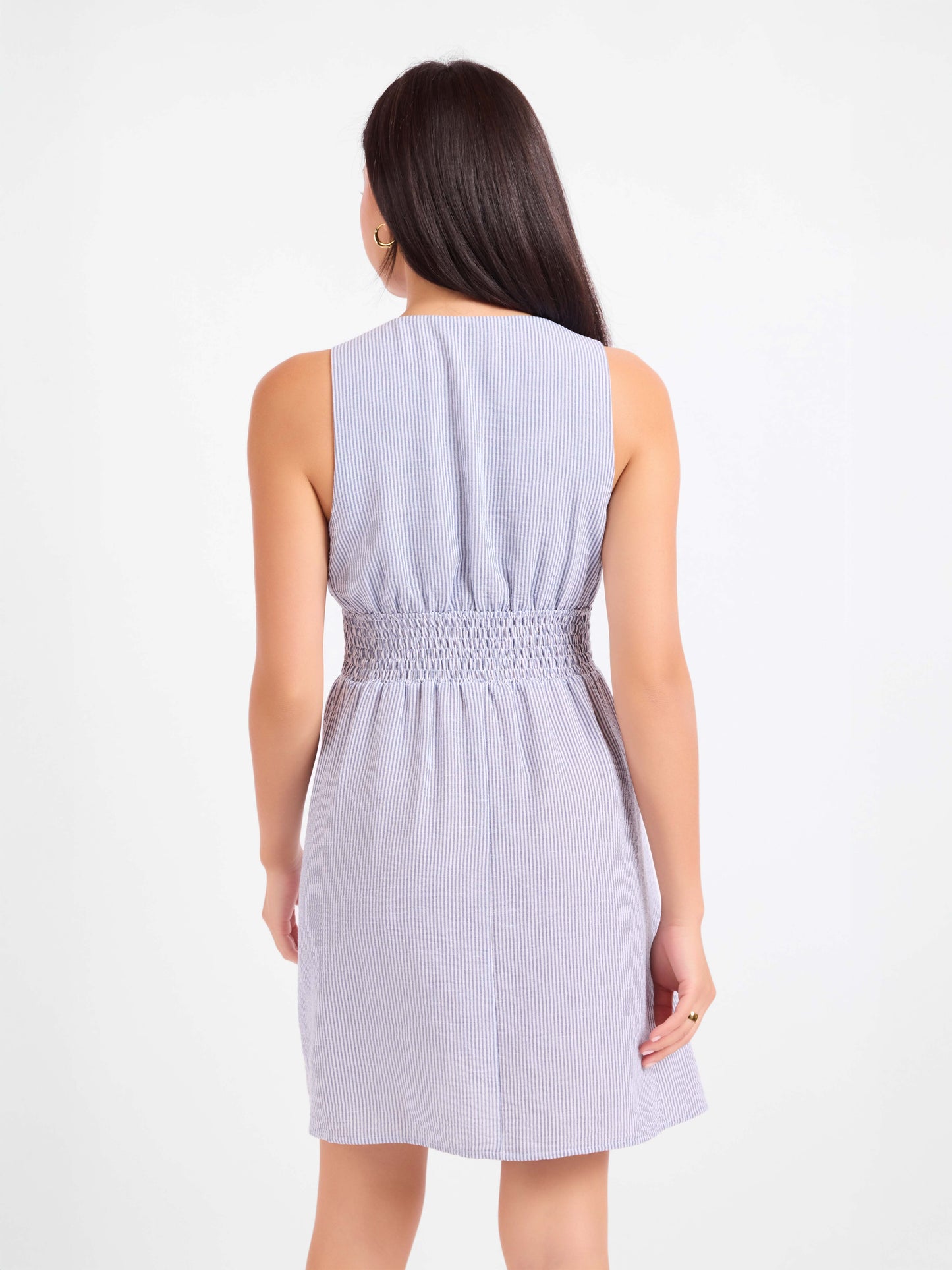 Garden Sun Tie Mini Dress