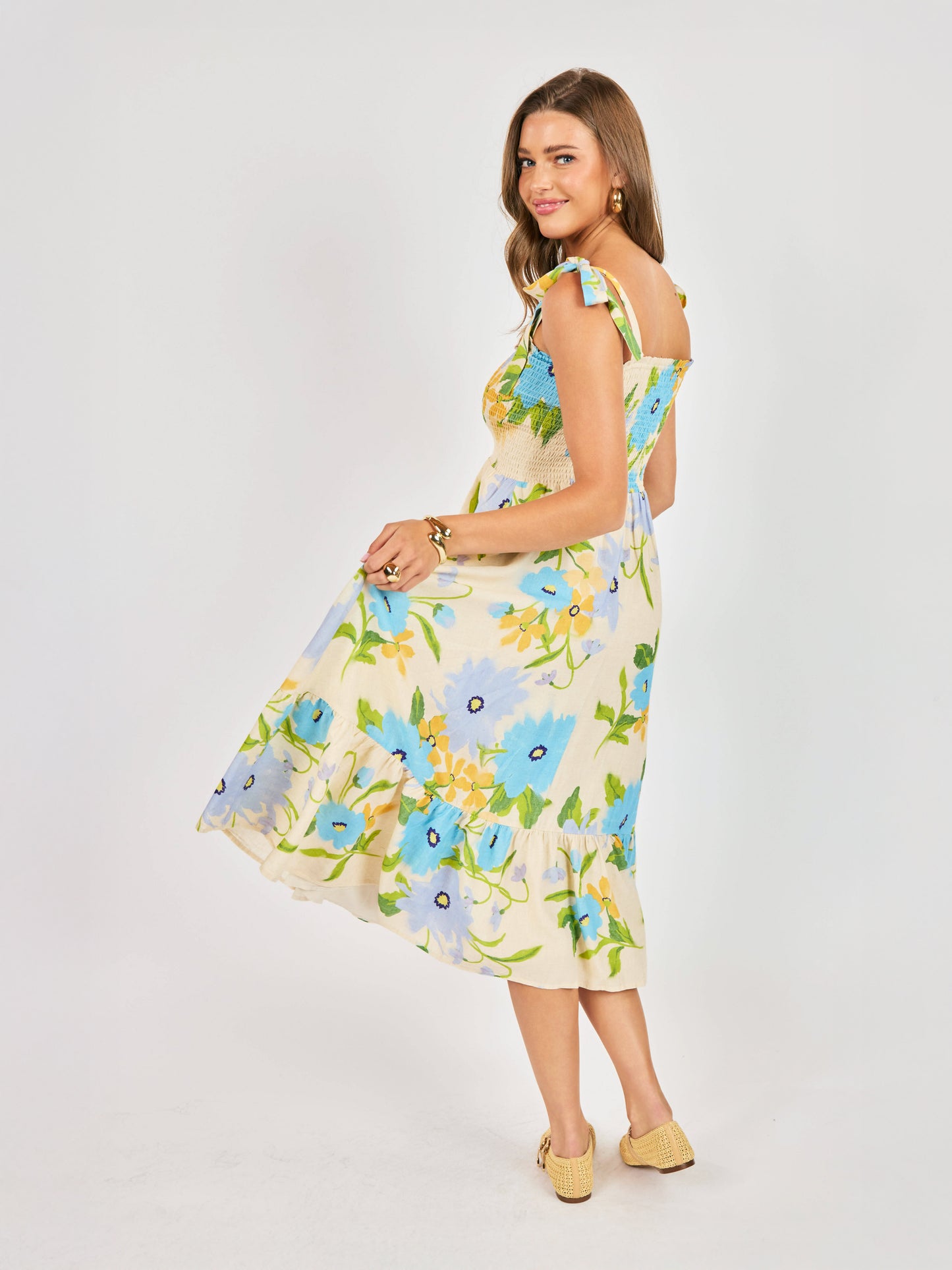 Fresh Cut Midi Dress