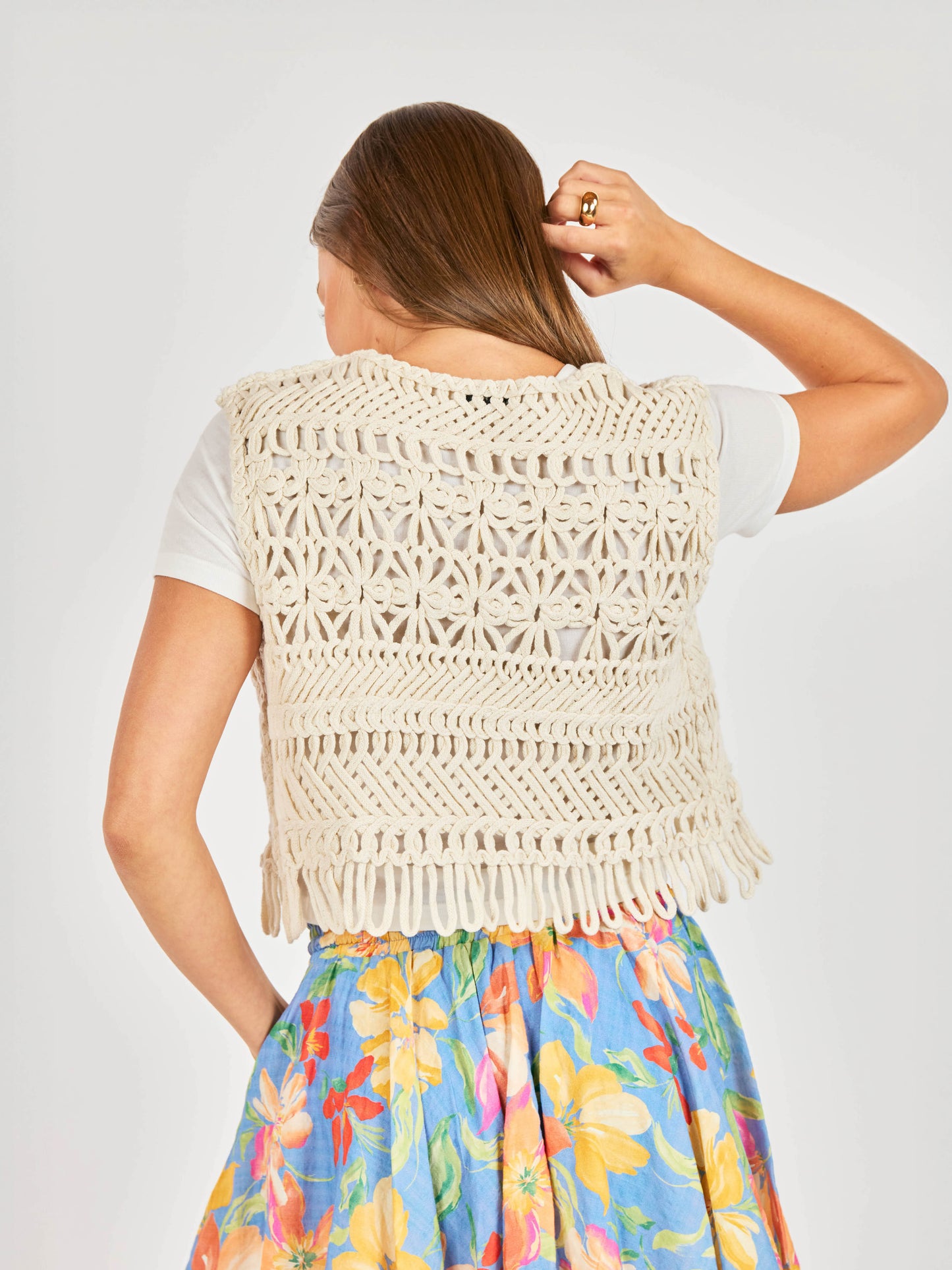 Matilda Crochet Vest