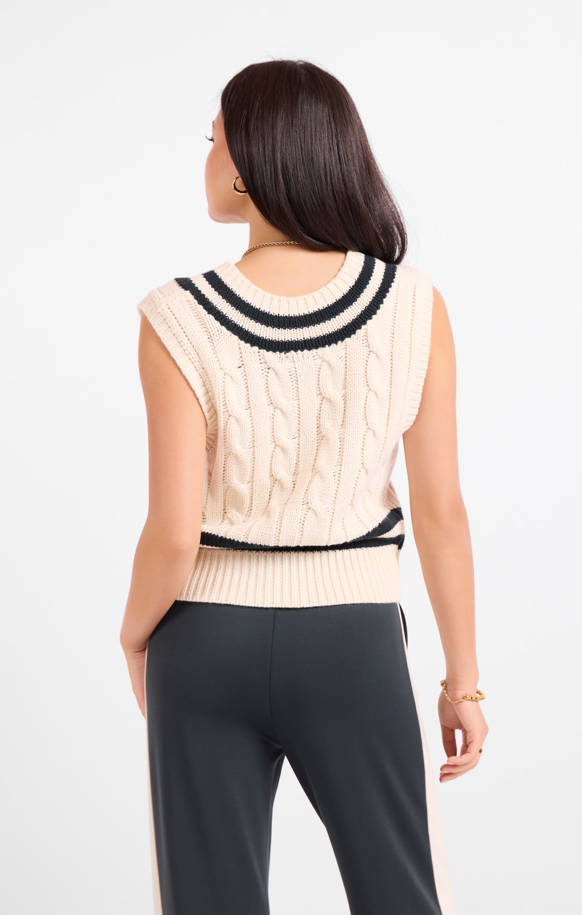 Novel V Neck Sweater Vest