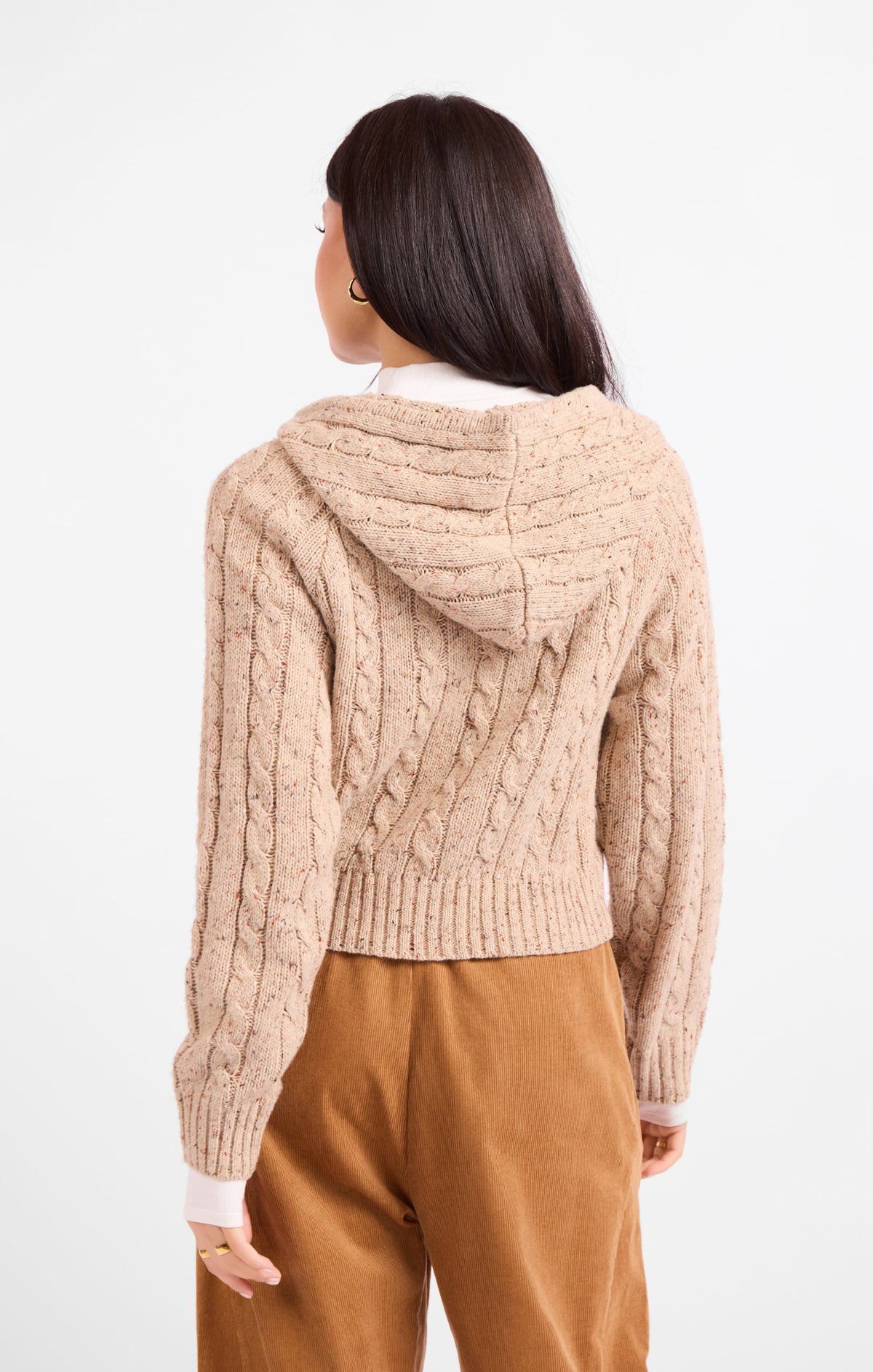 Effortless Cable Knit Cardigan
