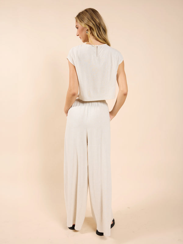 Sugarloaf Sleeveless Linen Top