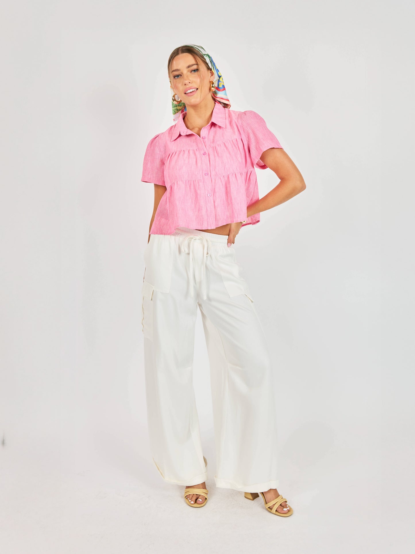 By The Sea Tiered Shirt