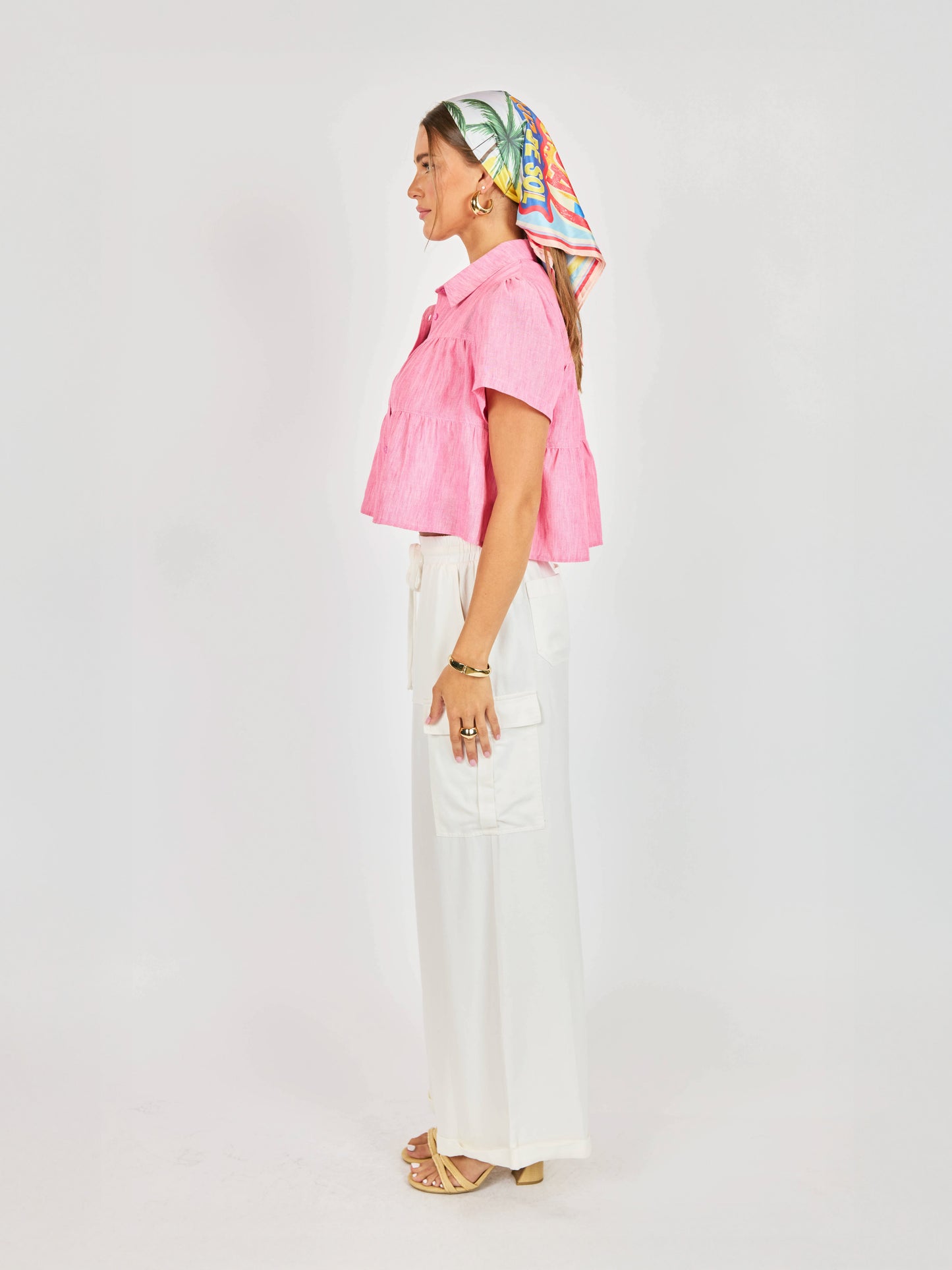 By The Sea Tiered Shirt