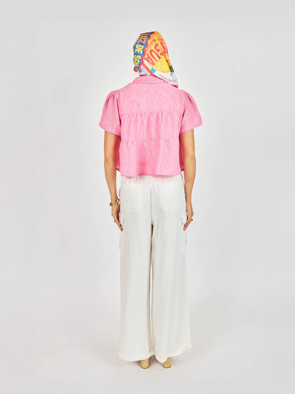 By The Sea Tiered Shirt