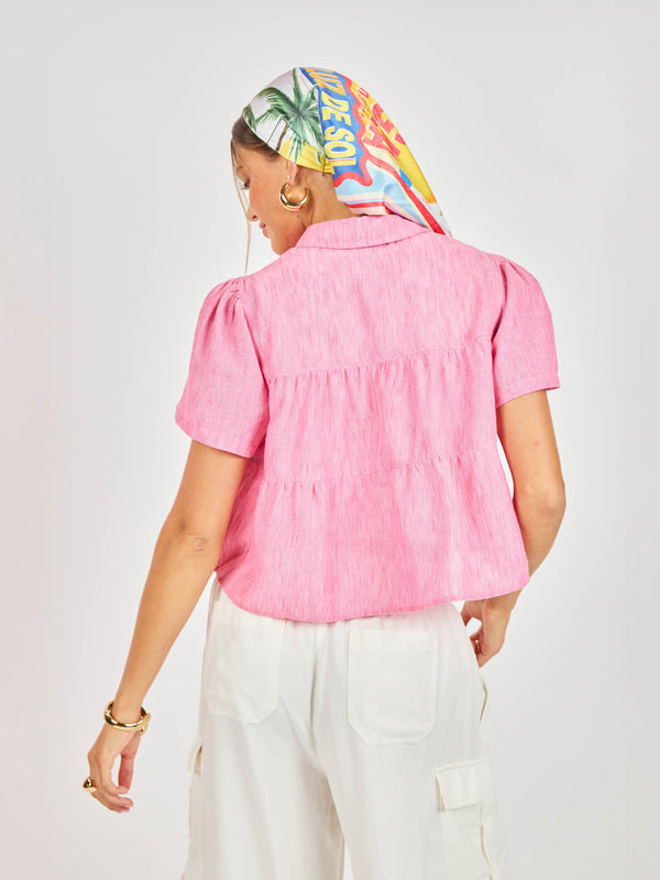 By The Sea Tiered Shirt