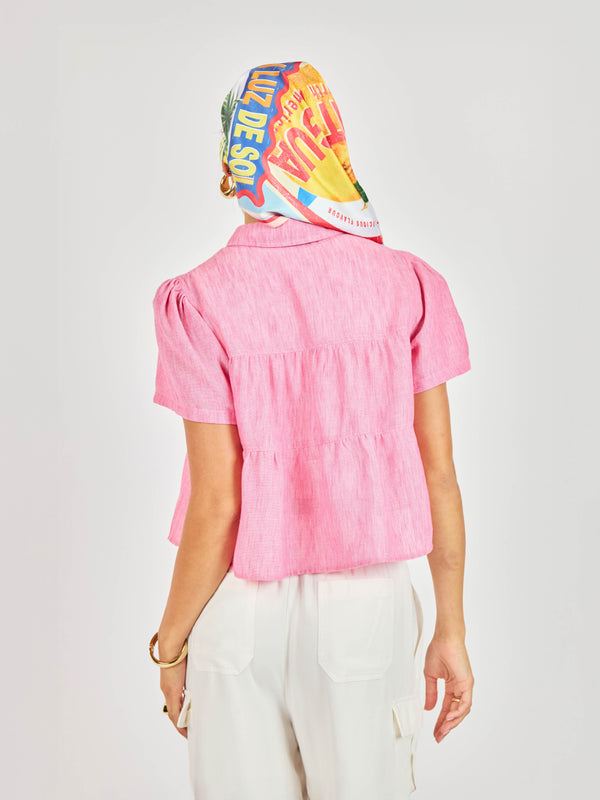 By The Sea Tiered Shirt