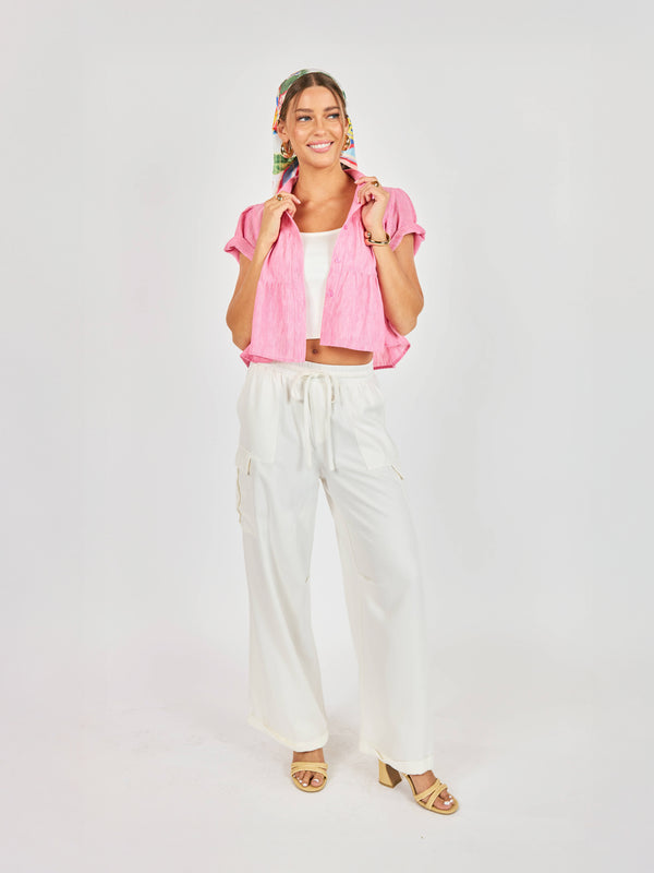 By The Sea Tiered Shirt