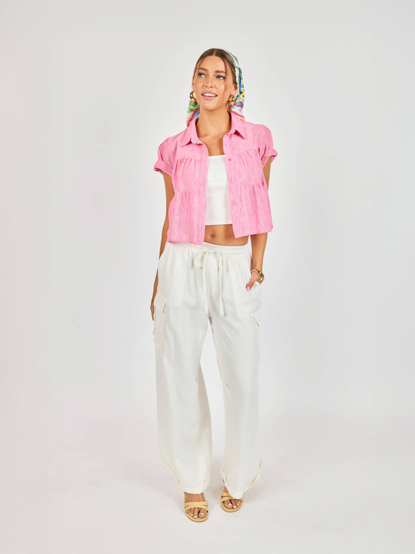 By The Sea Tiered Shirt