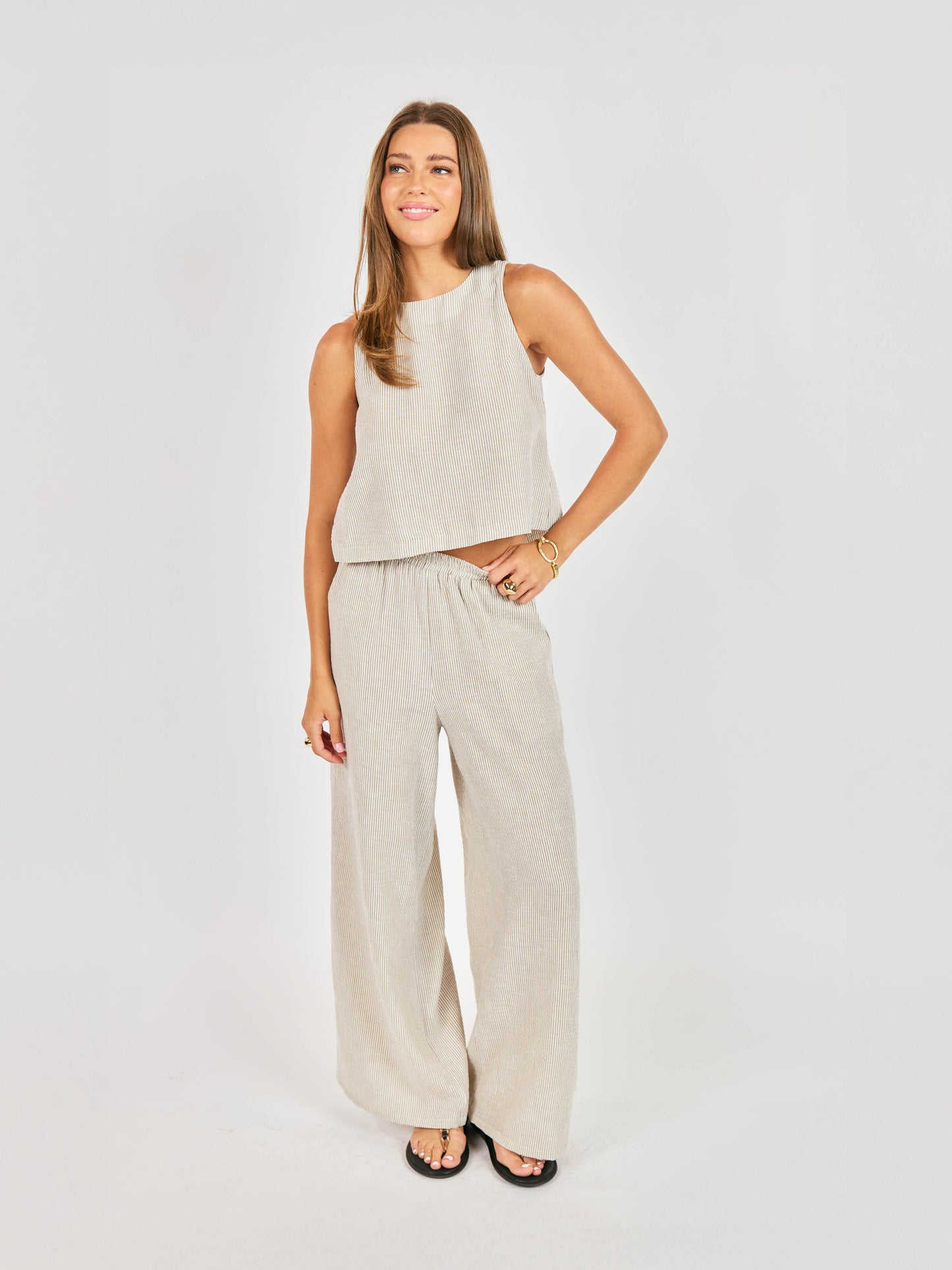 Garden Sun Button Tank