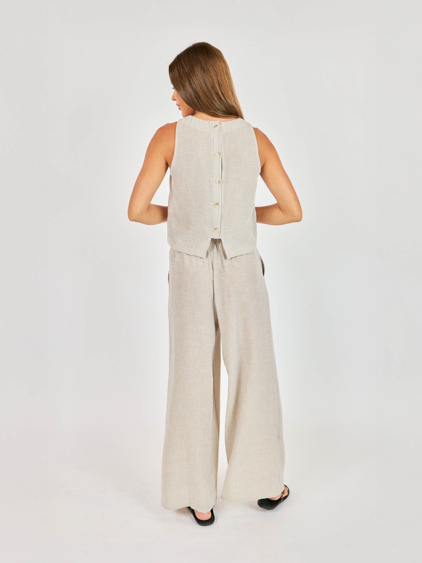 Garden Sun Button Tank