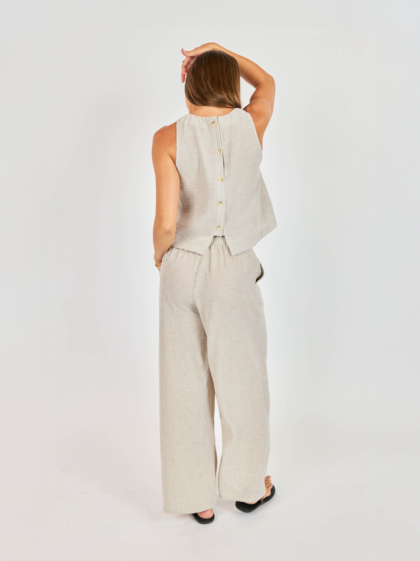 Garden Sun Button Tank