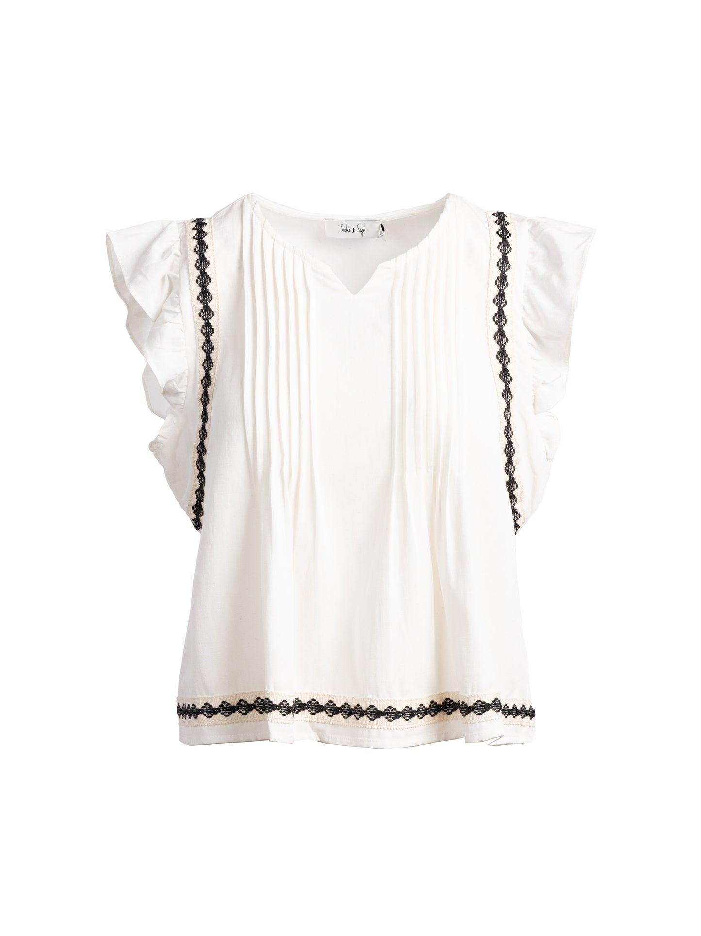Memory Lane Ruffle Top