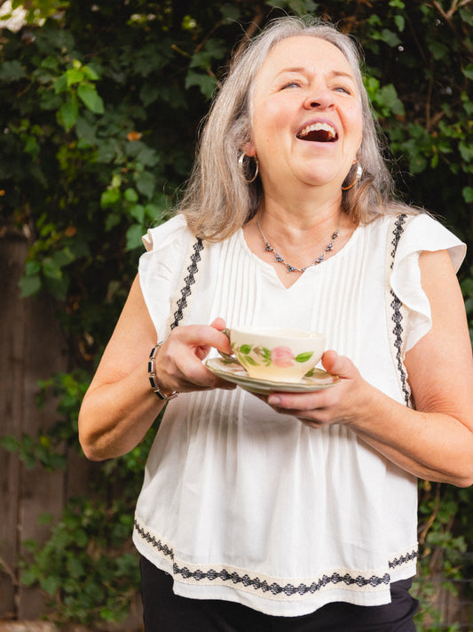 Memory Lane Ruffle Top