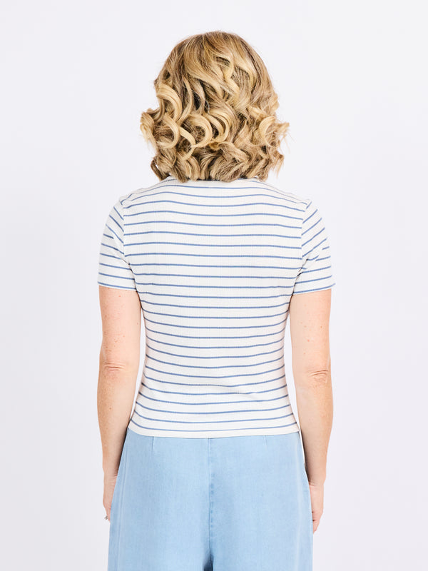 Memento Stripe Tee
