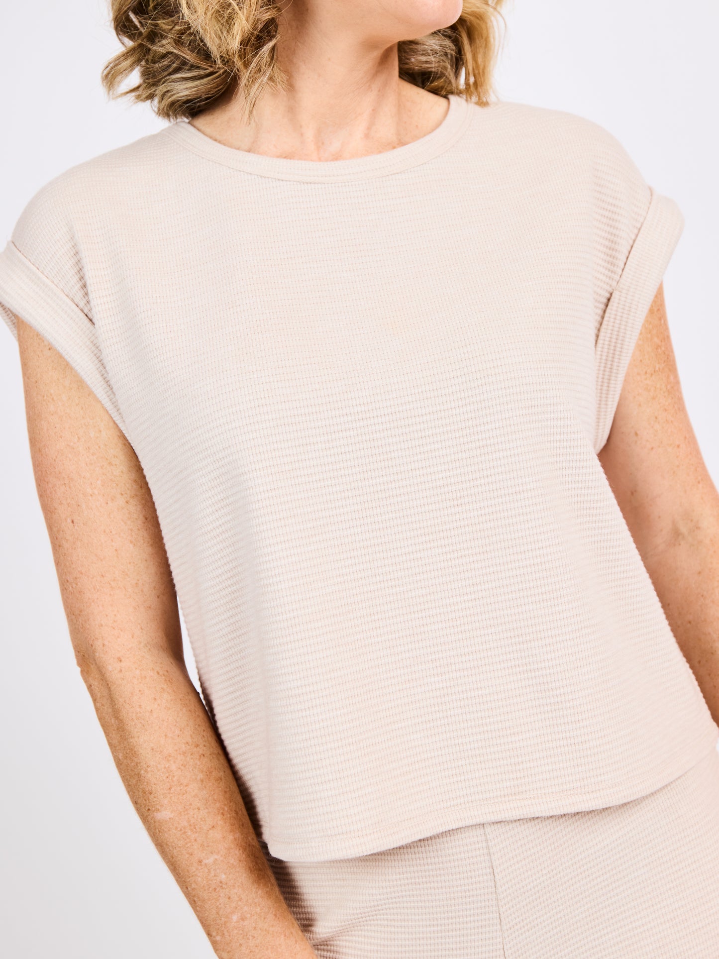 Locket Cuff Sleeve Tee