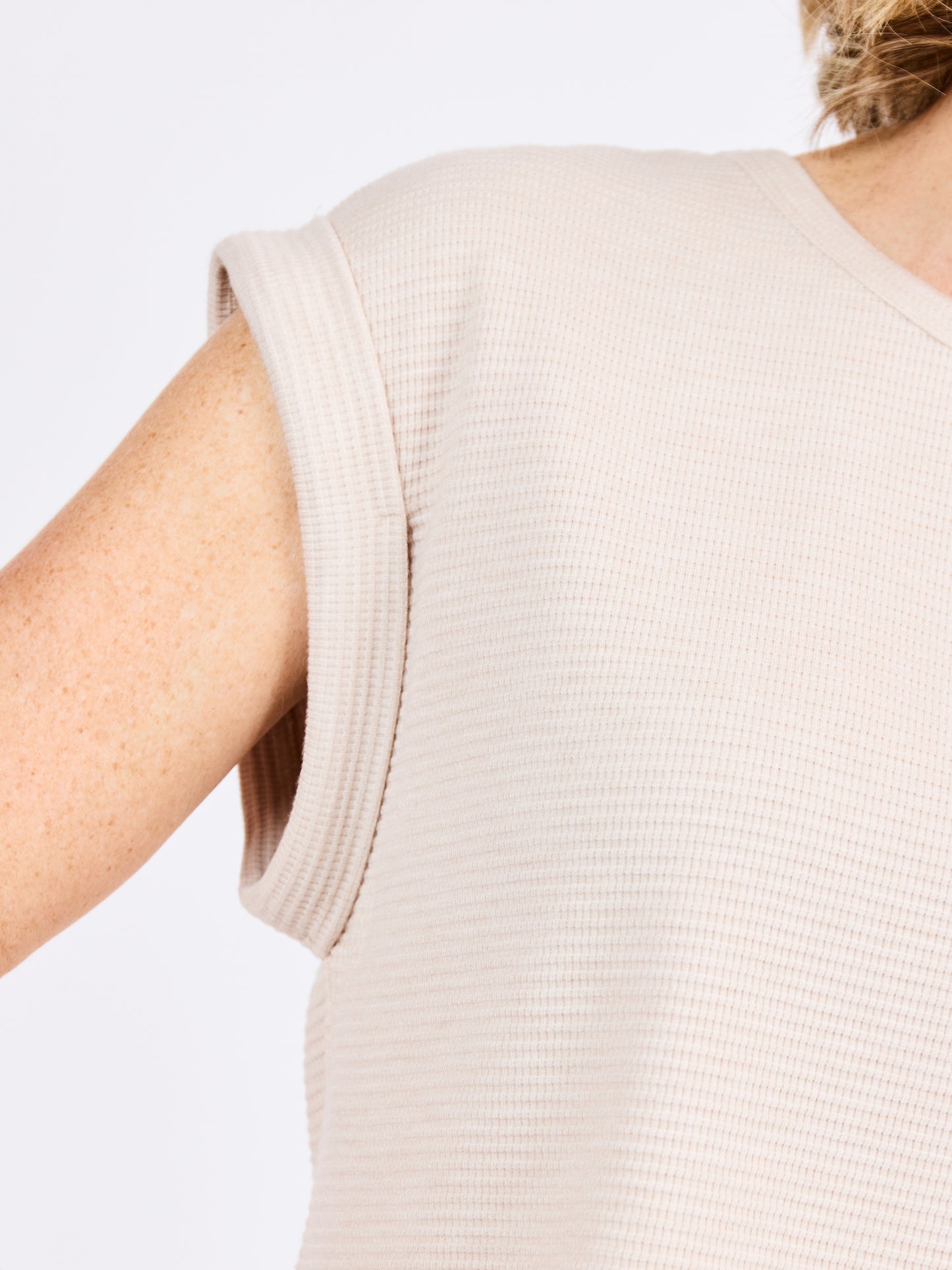 Locket Cuff Sleeve Tee