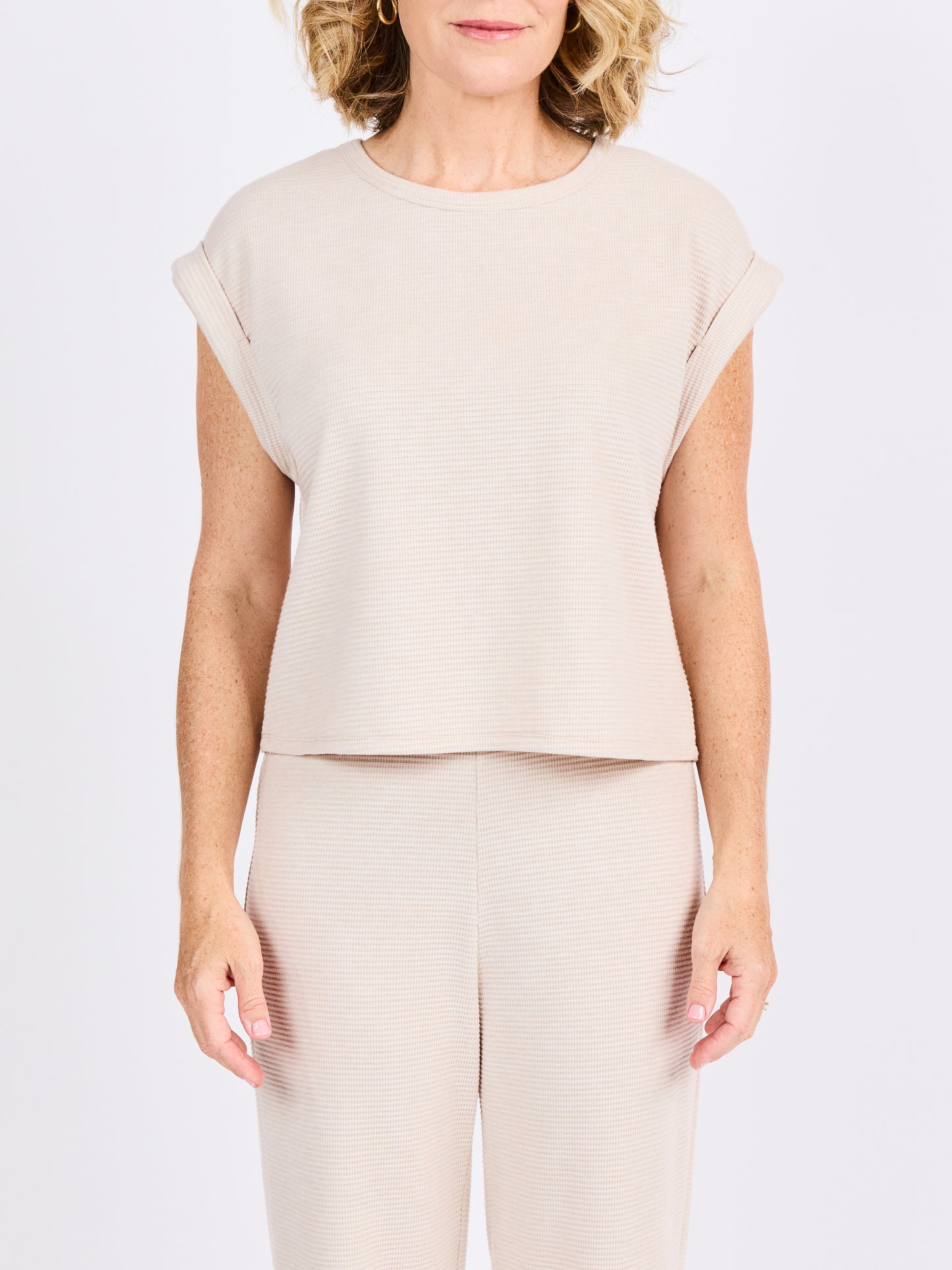 Locket Cuff Sleeve Tee