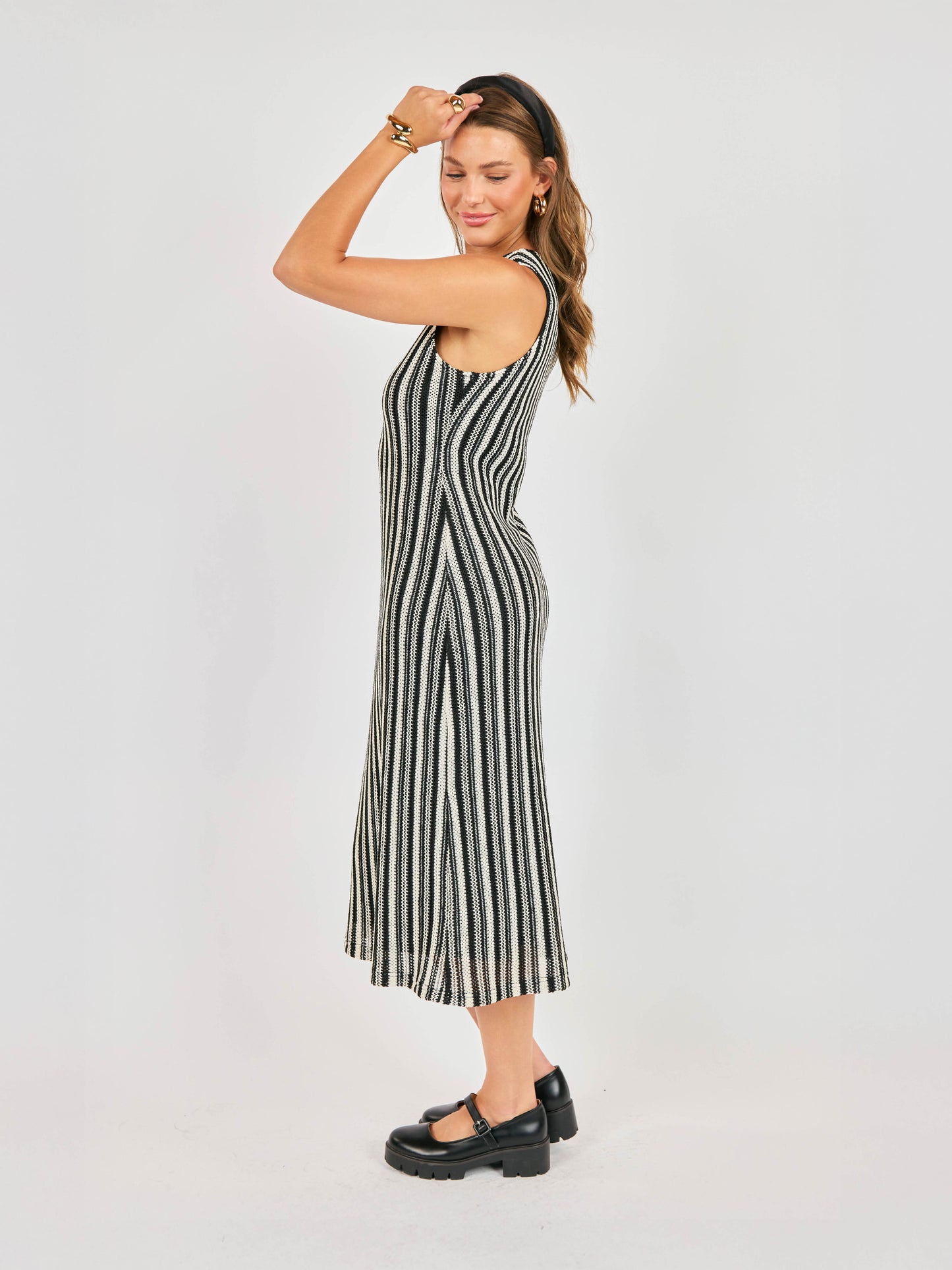 Moonlit Path Knit Dress