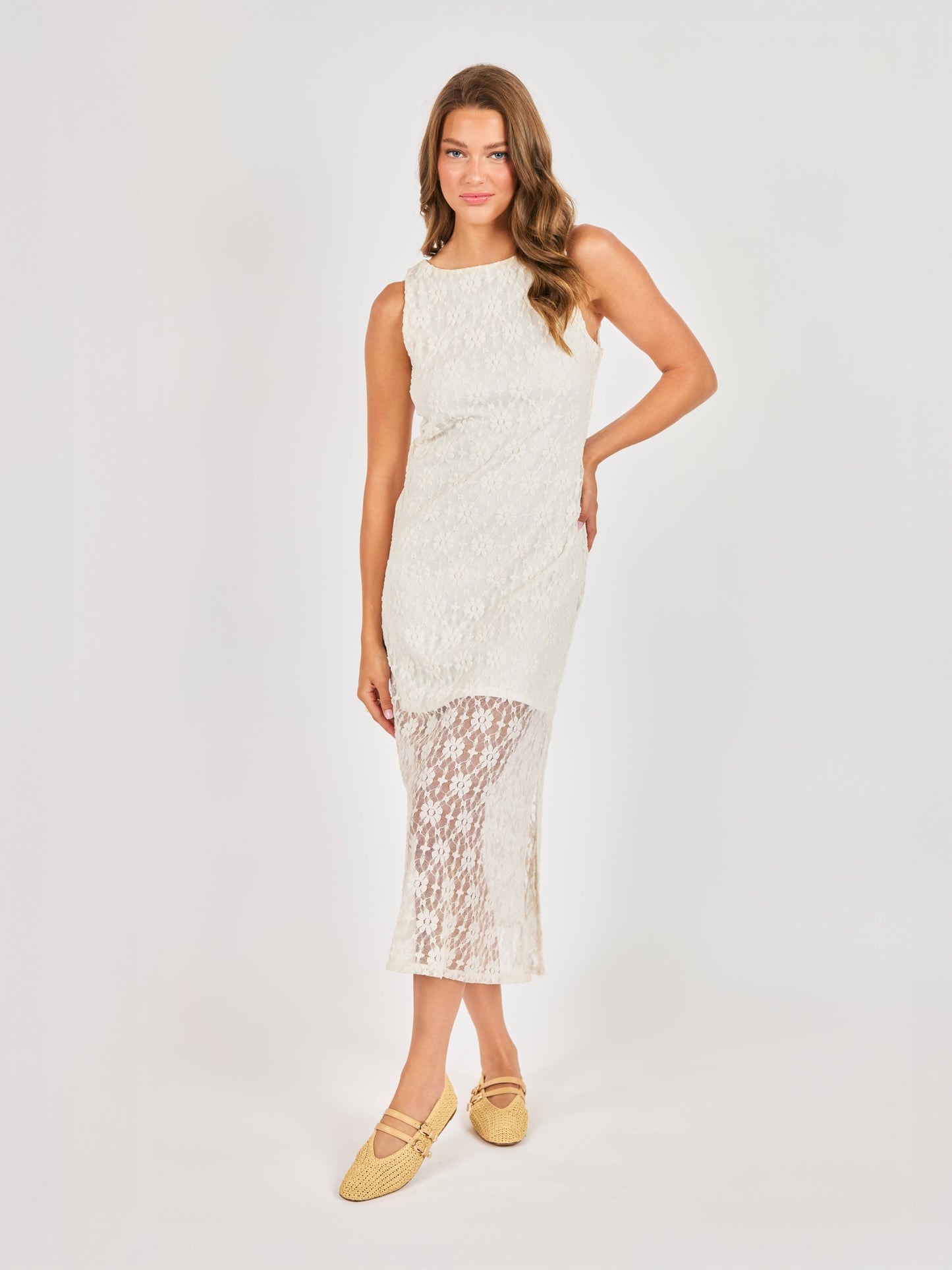 Letters Midi Dress