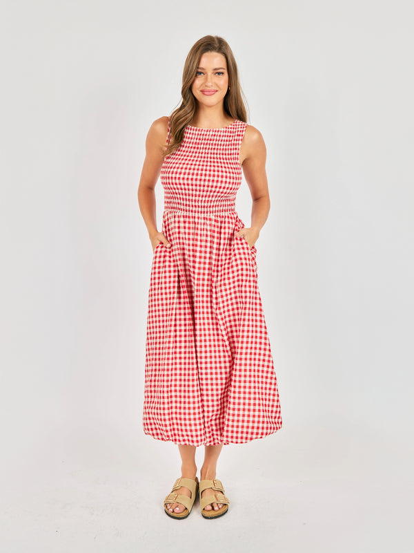 Apple Butter Midi Dress