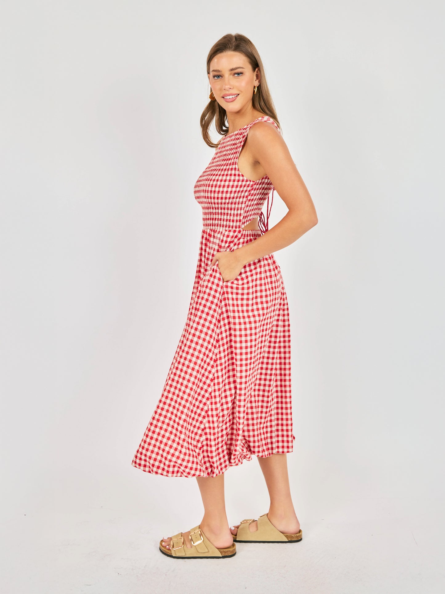 Apple Butter Midi Dress
