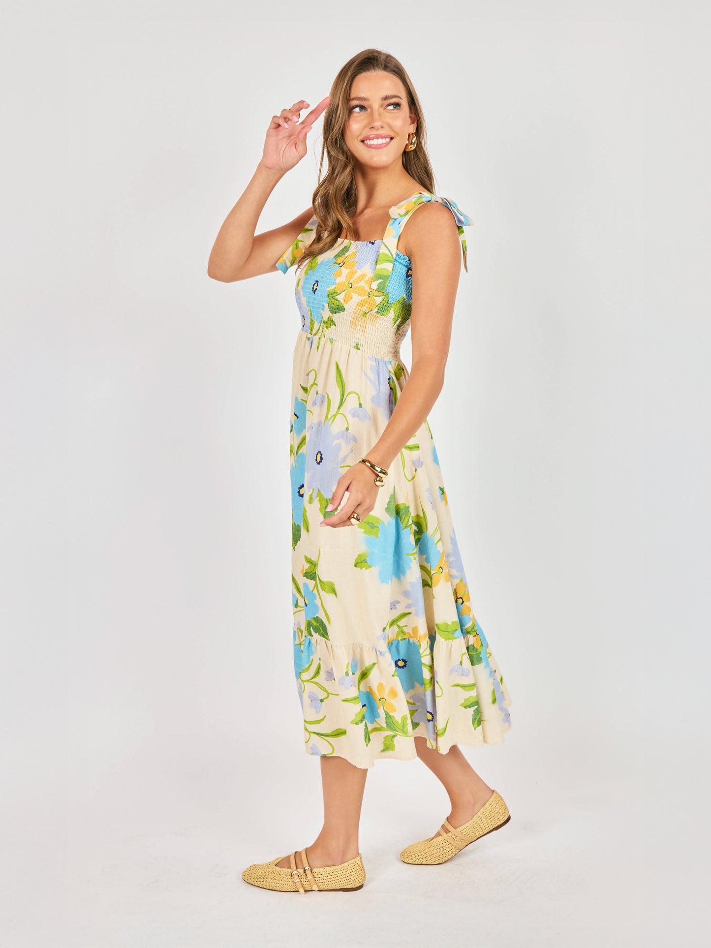 Fresh Cut Midi Dress