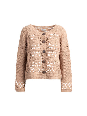 Caudalie Handknit Cardi