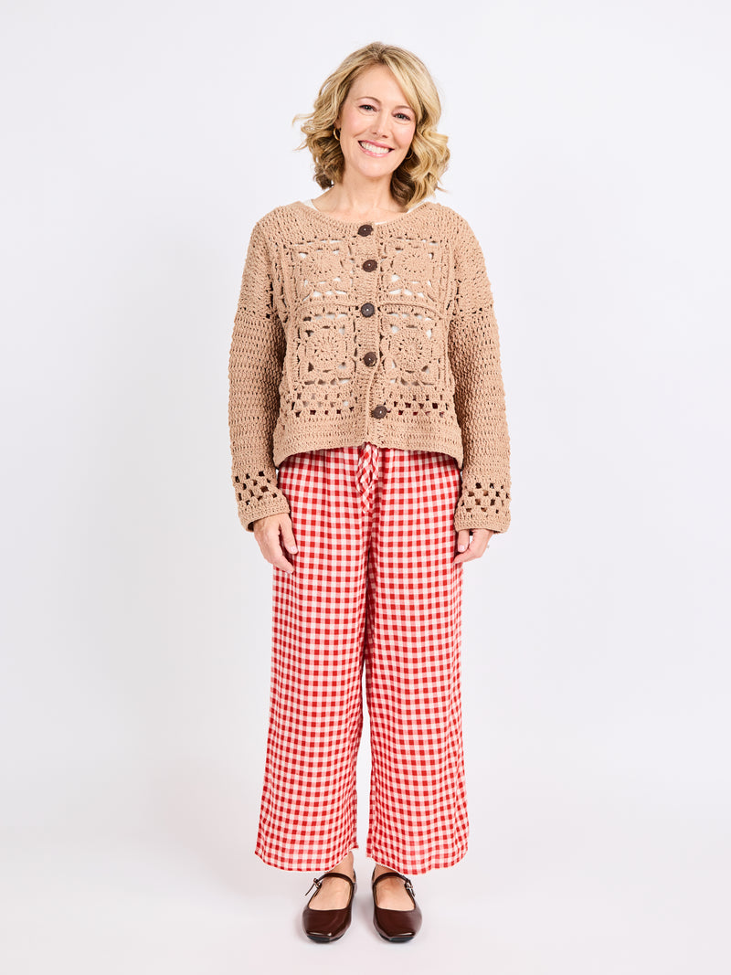 Caudalie Handknit Cardi