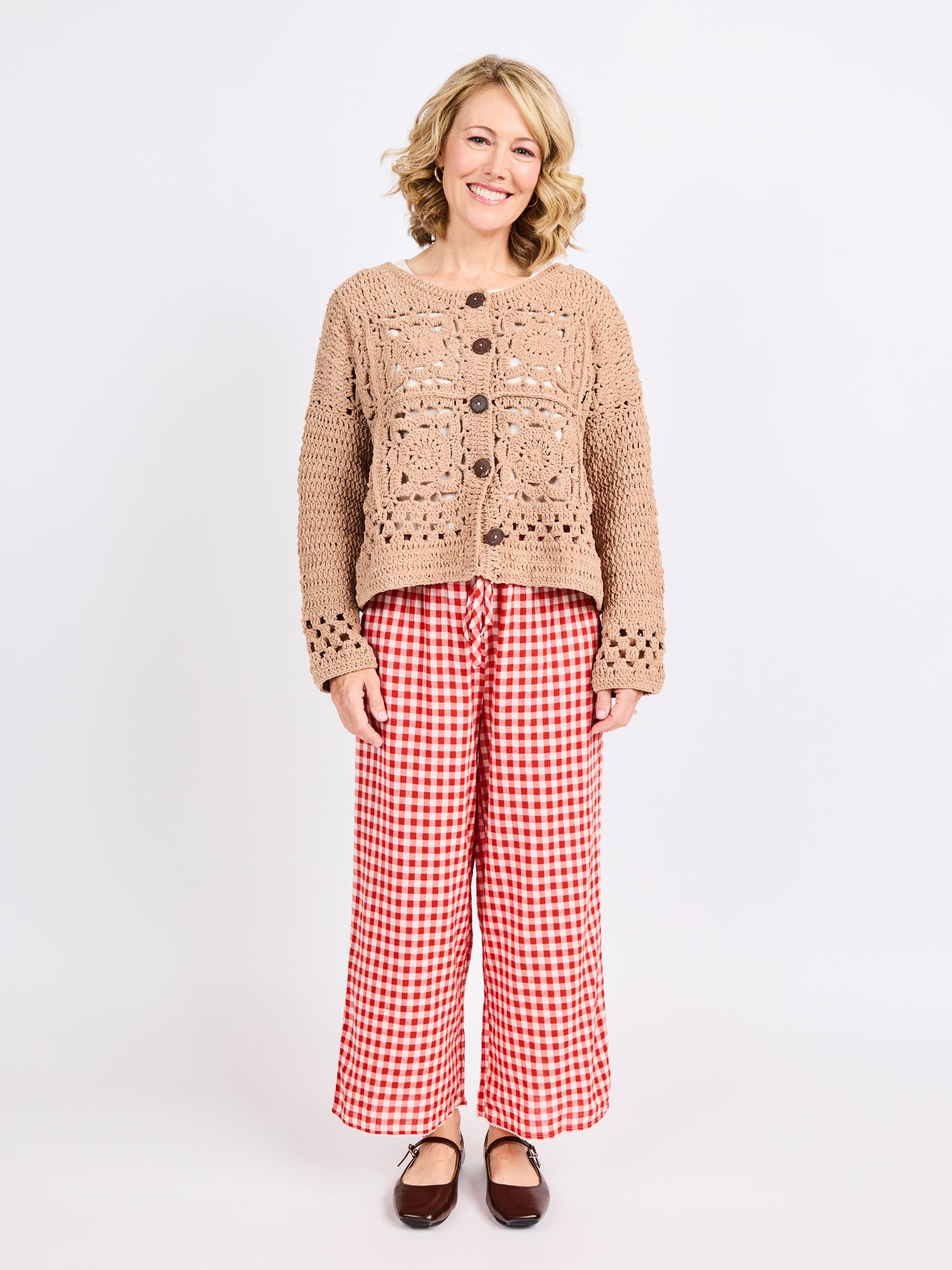 Caudalie Handknit Cardi