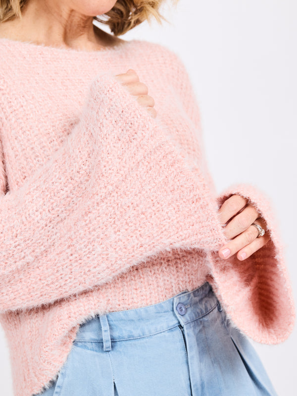 Ginis Bell Sleeve Sweater