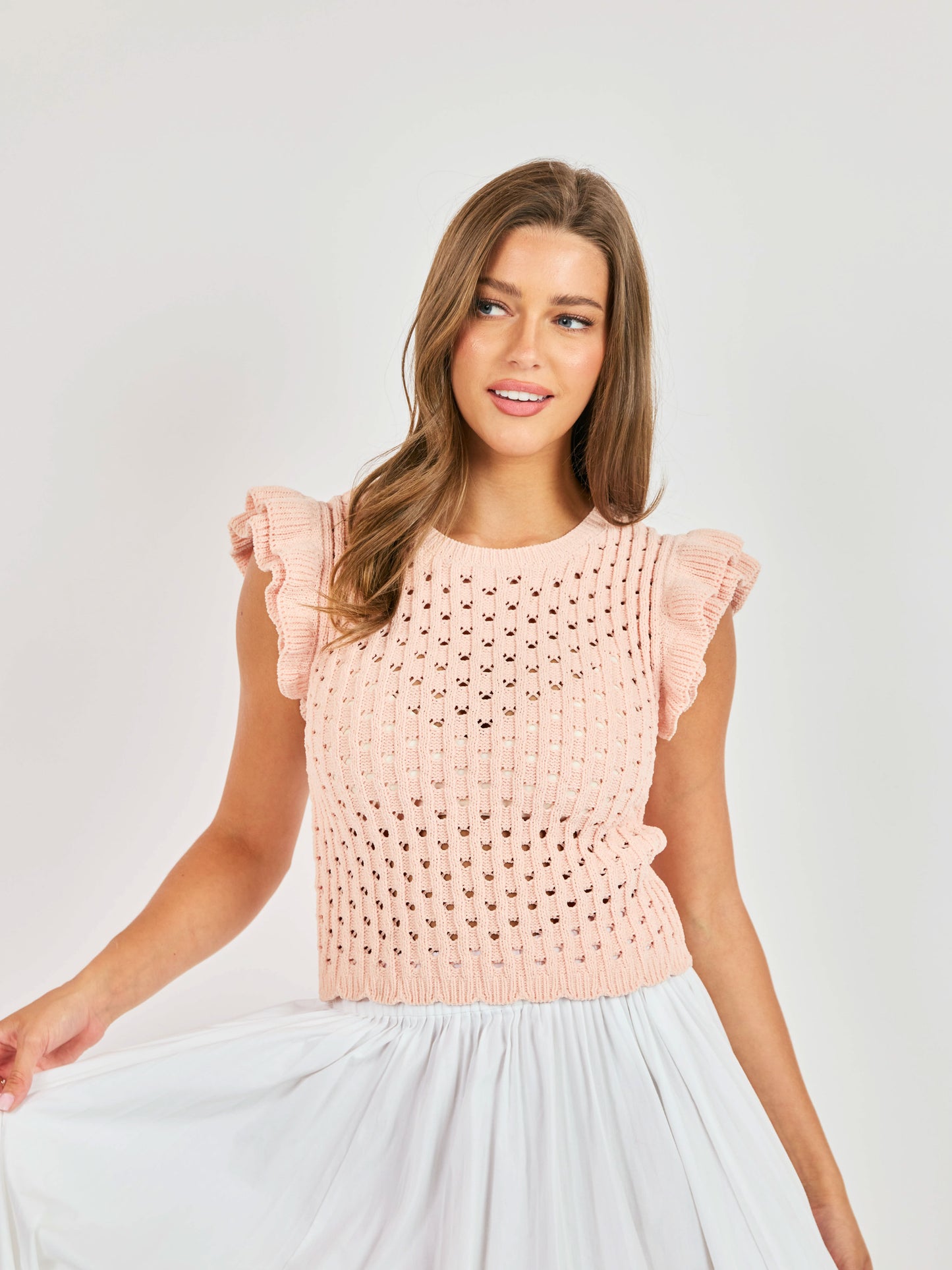 Miren Open Knit Sweater