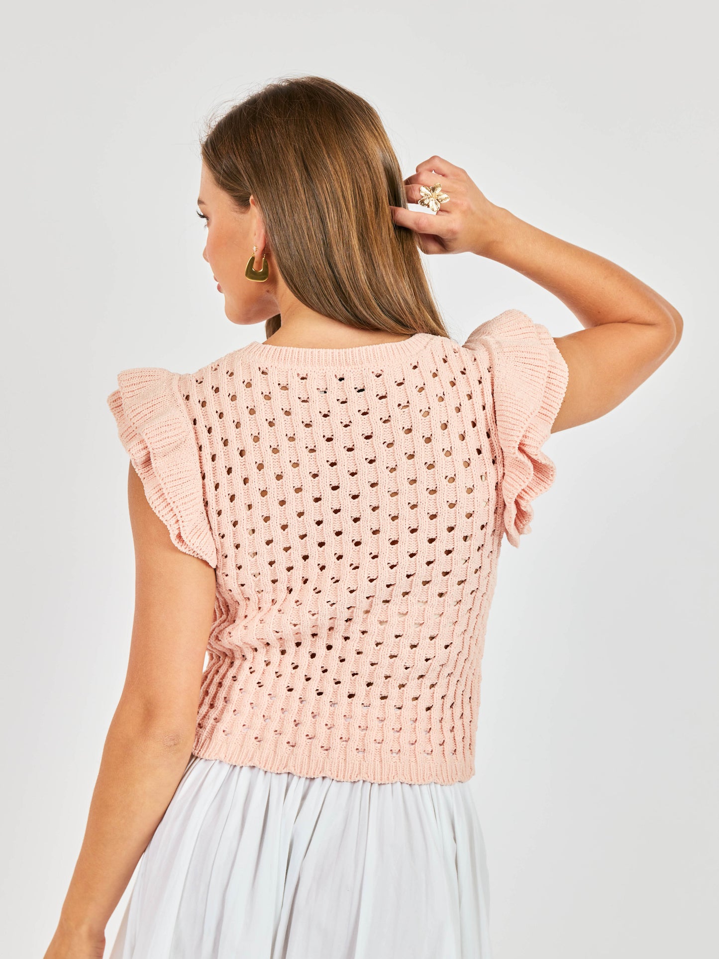 Miren Open Knit Sweater