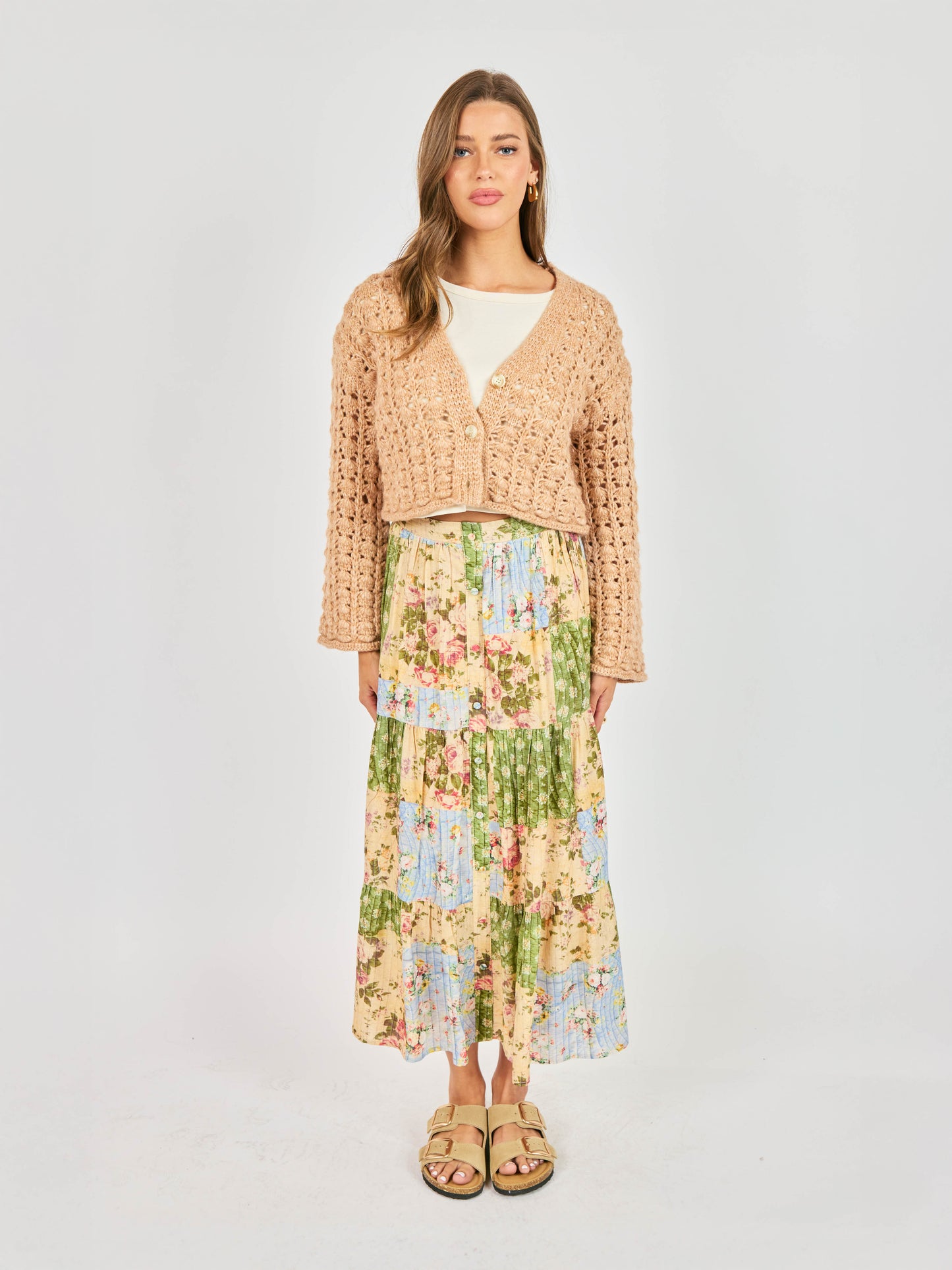 Krista Open Knit Cardi