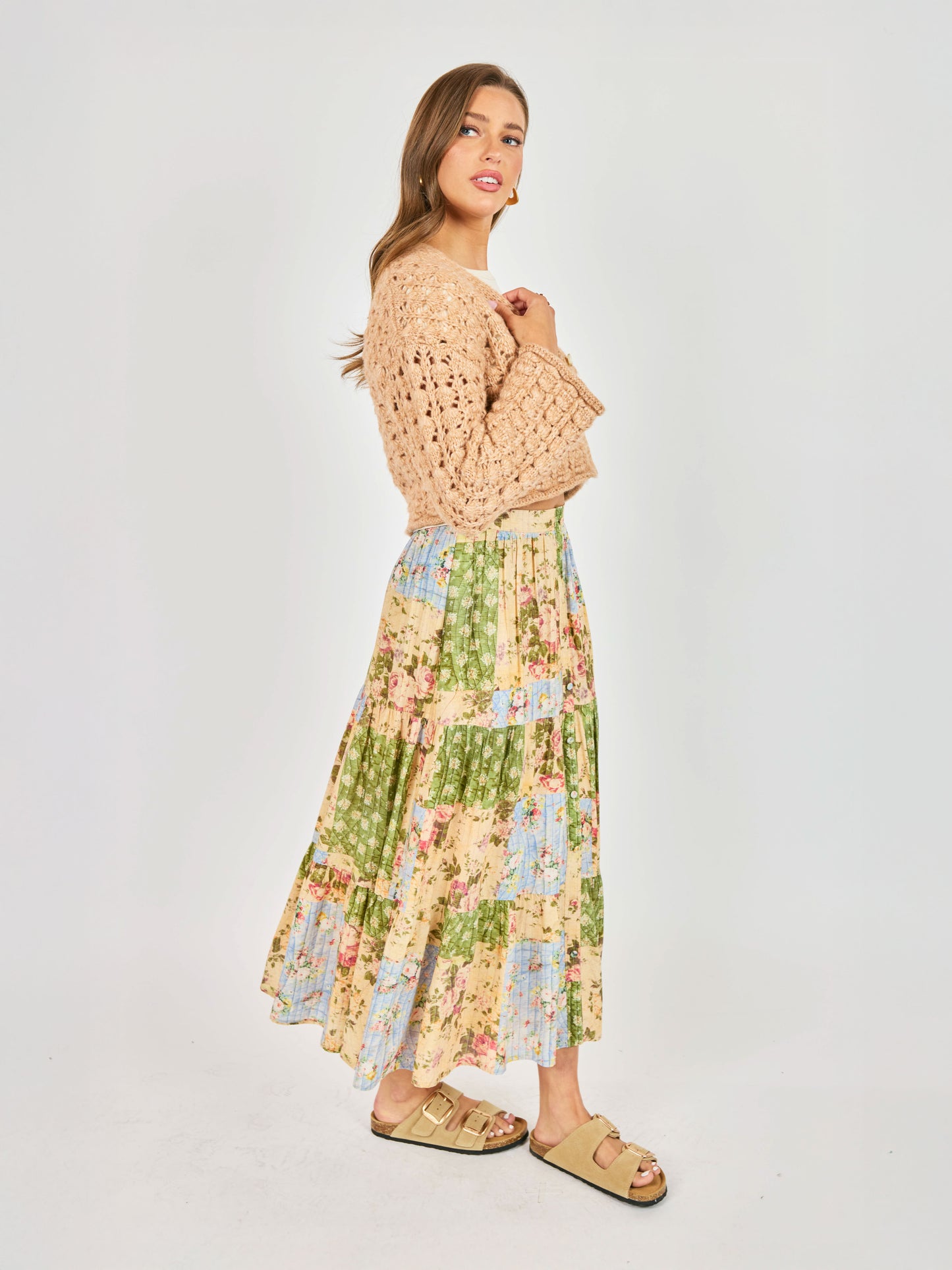 Krista Open Knit Cardi