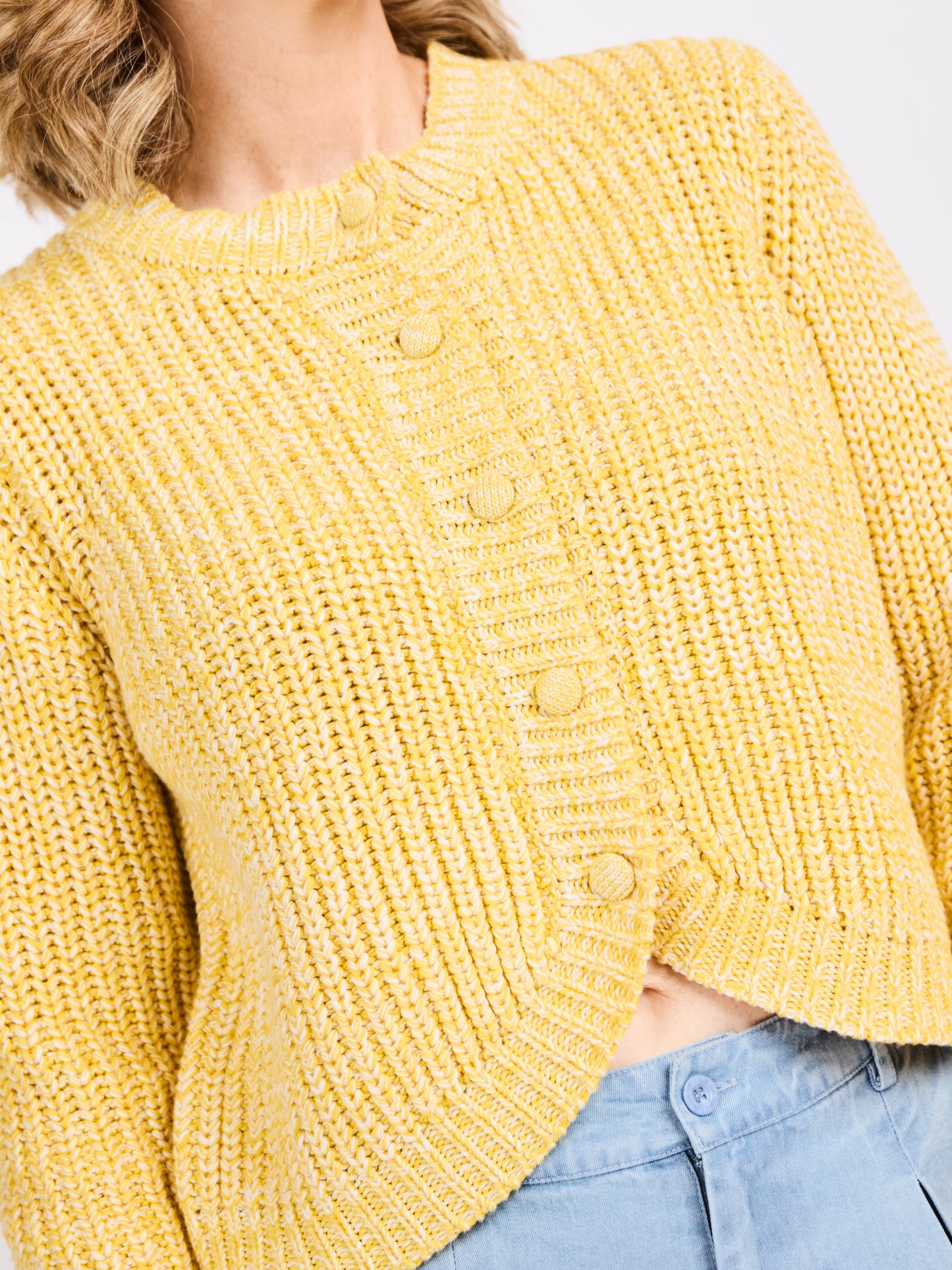 Sunroof Tulip Hem Cardi