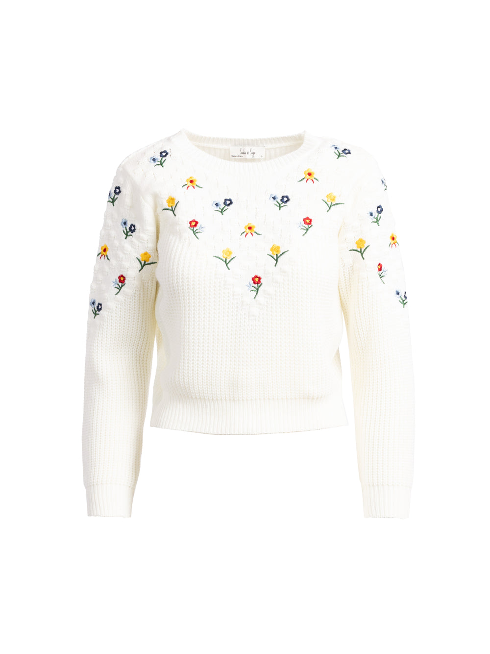 Bettie Embroidered Sweater