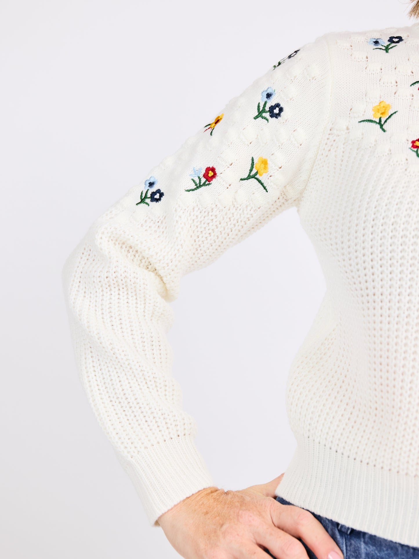 Bettie Embroidered Sweater