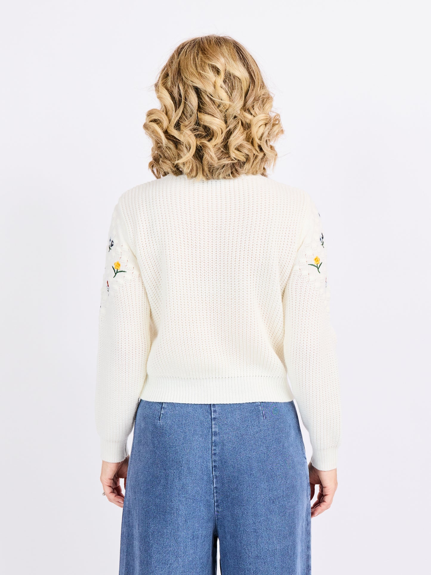 Bettie Embroidered Sweater