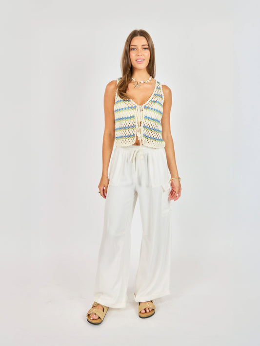 Stairsteps Crochet Vest