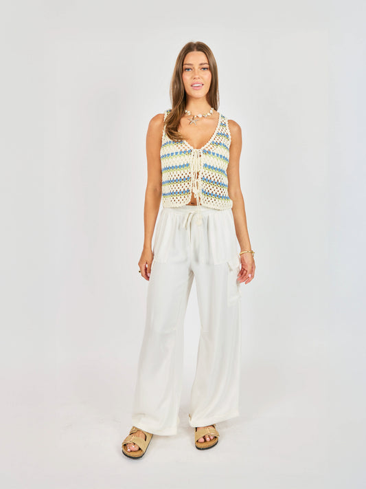 Stairsteps Crochet Vest
