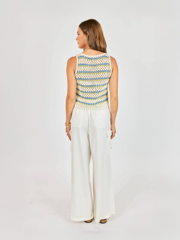 Stairsteps Crochet Vest