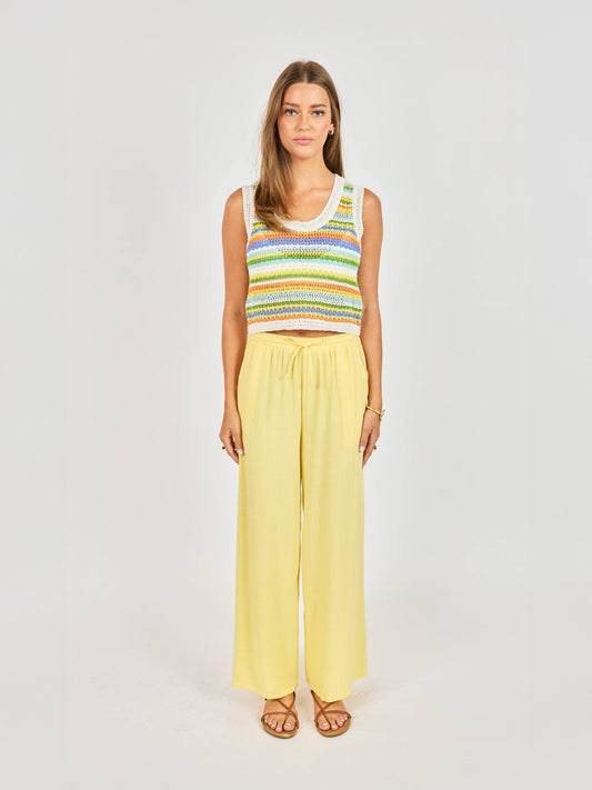 Sylvia Stripe Sweater Vest