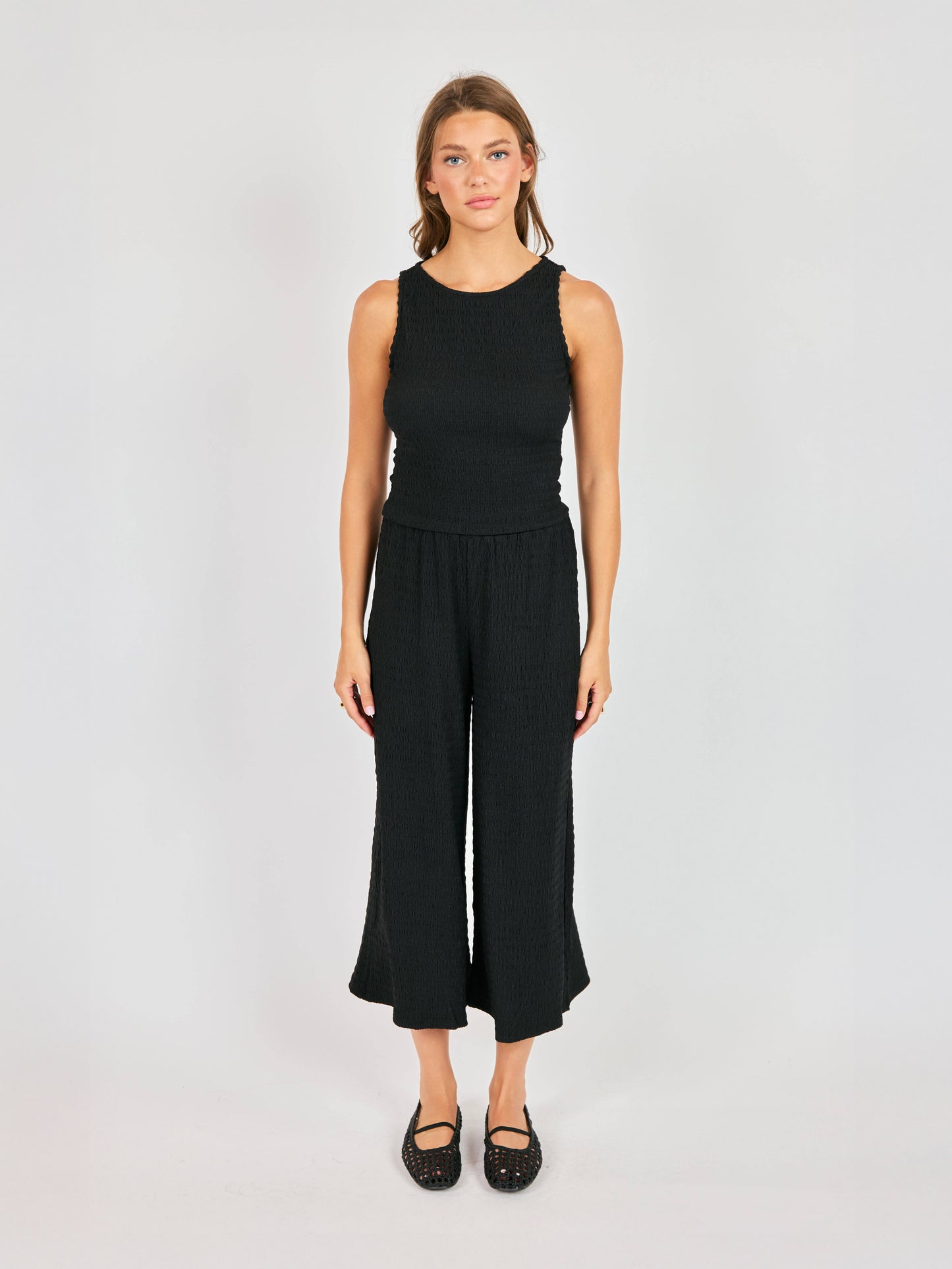 Howdy Honey Textured Pants