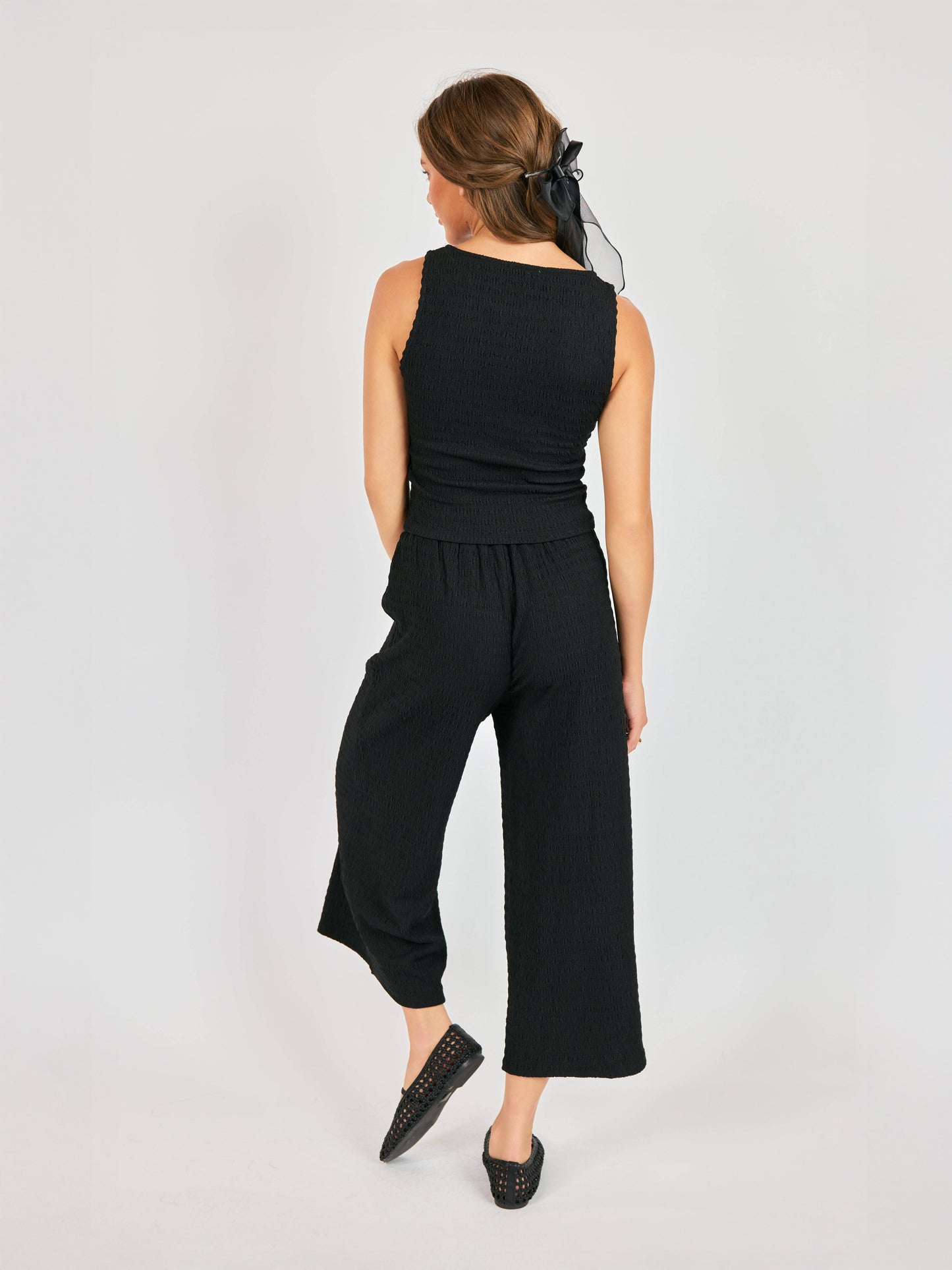 Howdy Honey Textured Pants