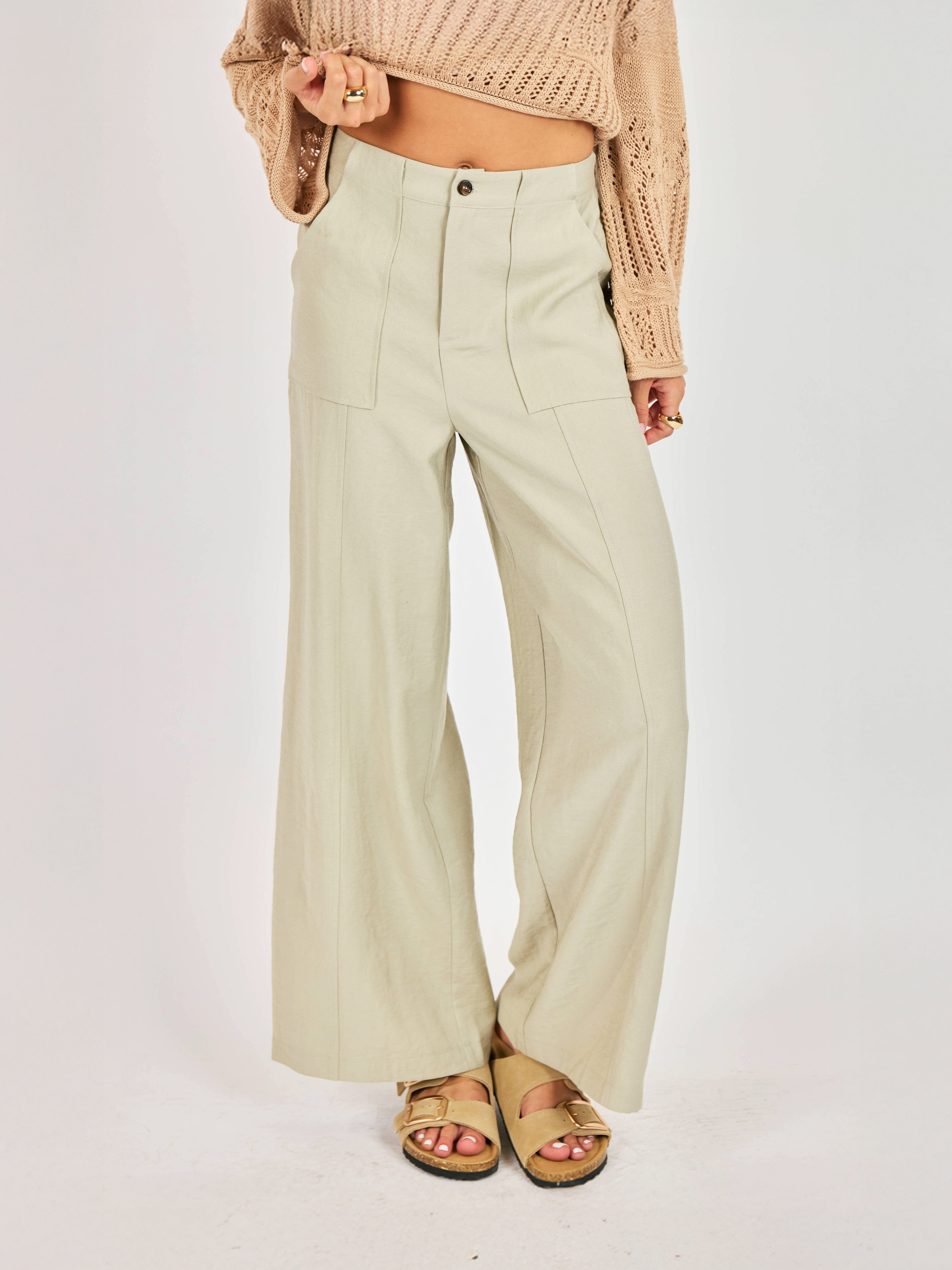 Lilah Wide Leg Pants | Sadie and Sage – Sadie & Sage