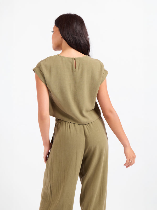 Sugarloaf Cuffed Top